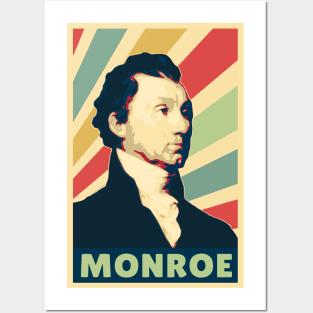James Monroe Vintage Colors Posters and Art